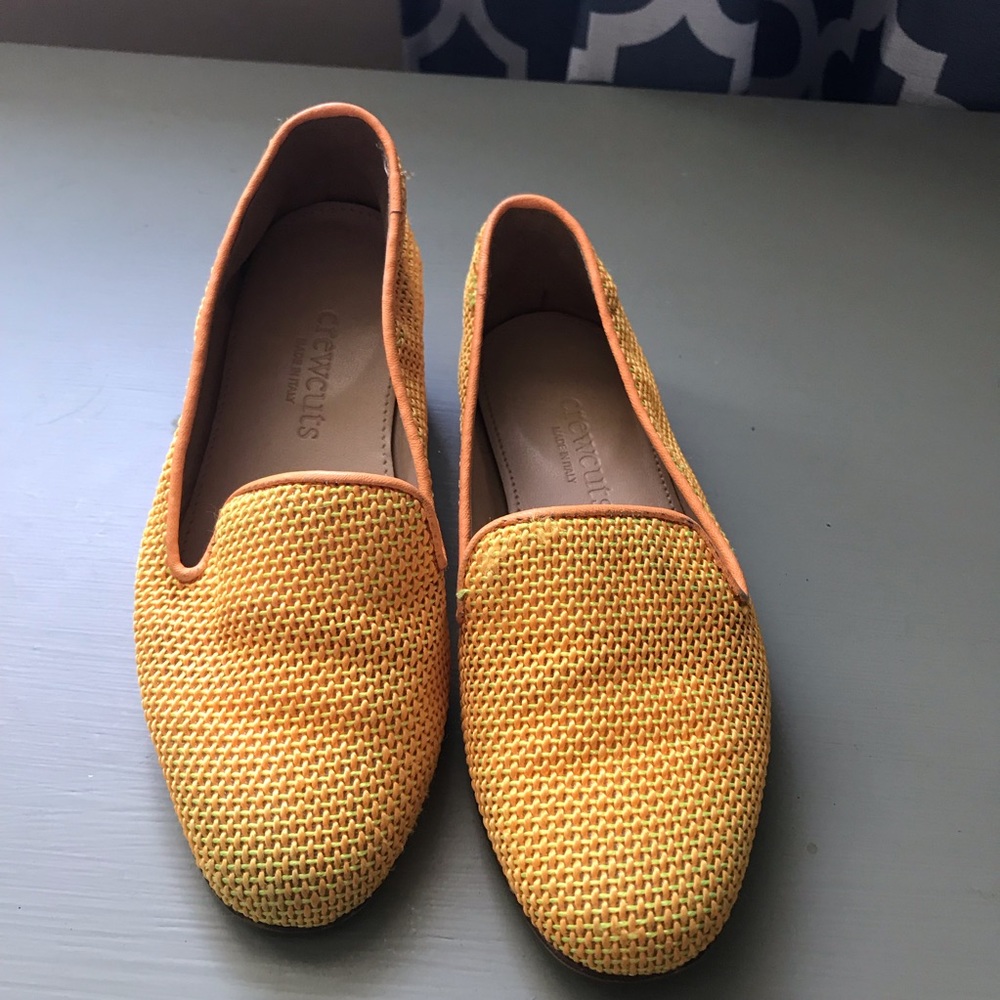 Crewcuts made in Italy kids loafers size 9